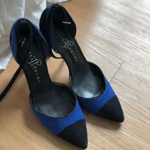 Suede stiletto heels